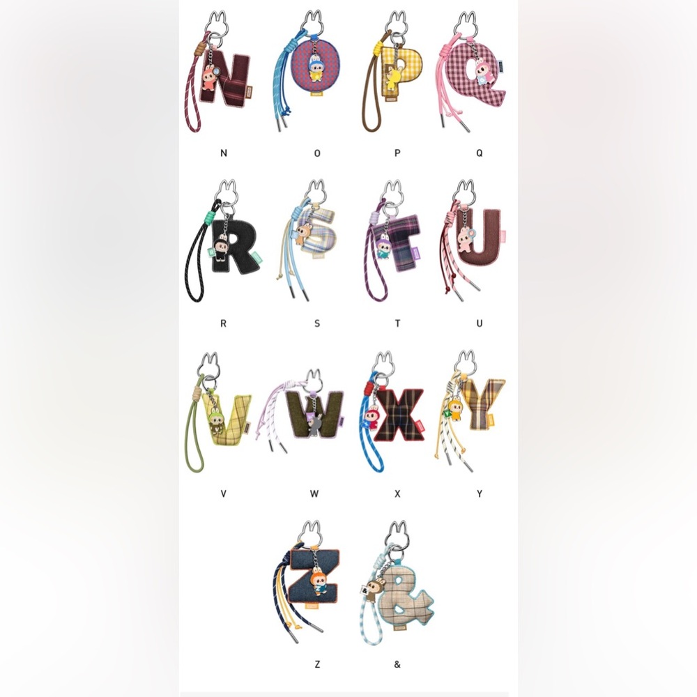 (A-Z) Letter Pendant - THE MONSTER Pin for Love Series - Picture 8 of 14